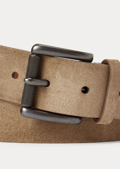 Ralph Lauren Suede Roller-Buckle Bælte Herre Danmark (TZMRC9085)